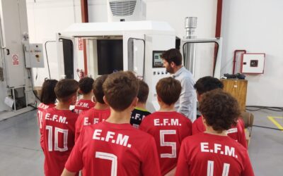 VISIT OF THE MOLINA FOOTBALL SCHOOL